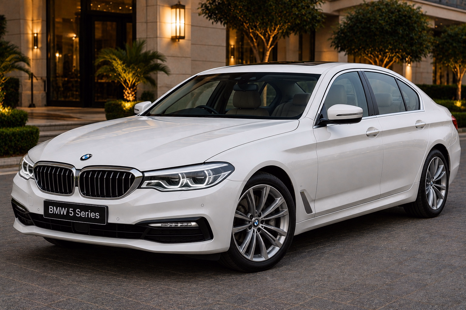 BMW 5 Series luxury car rental Jaipur
